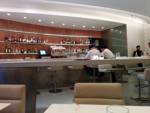 The Bar in the Wright restaurant at the Guggenheim in NYC