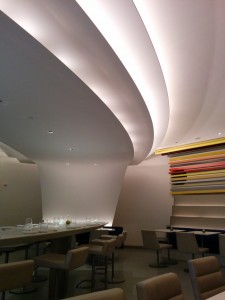 The Wright restaurant at the Guggenheim in NYC