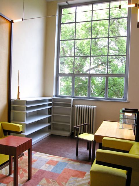Walter Gropius office at the Bsuhaus University in Weimar