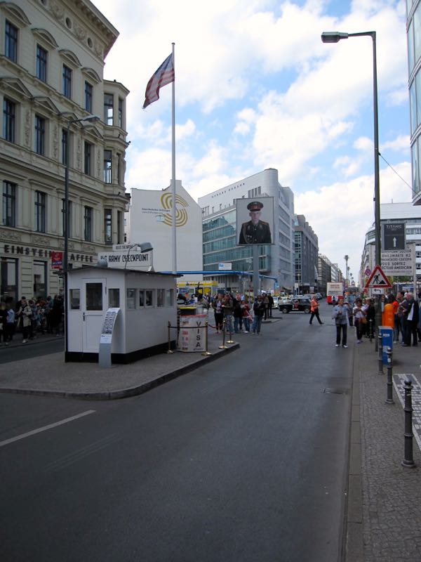 Former Allied Checkpoint Charlie