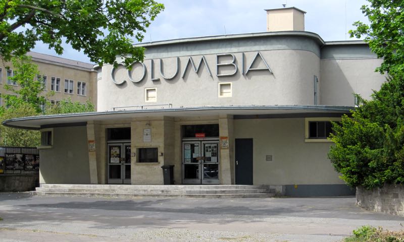 Columbia Theatre across the street from Tempelhof Airport