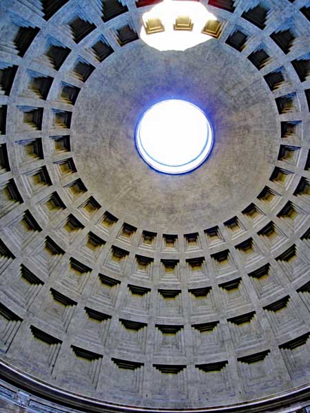 Pantheon ceiling detail