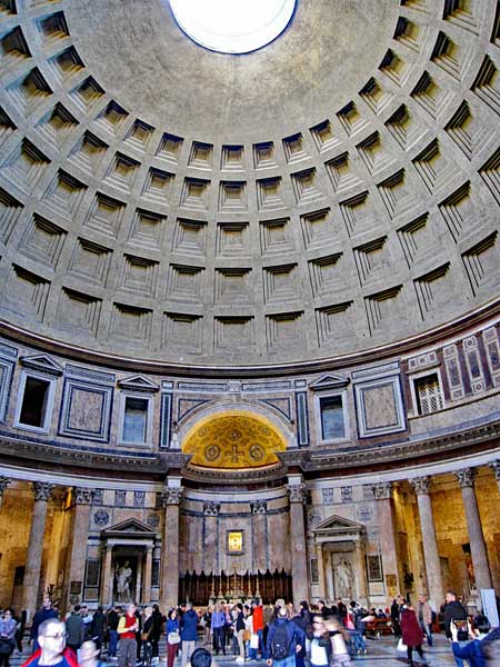Pantheon Rome interior