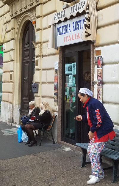 Pizzeria rustica Italia in Rome