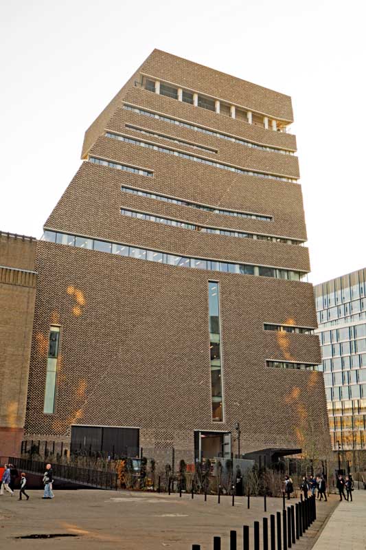 The new Switch House at Tate Modern in London designed by Swiss architectural firm Herzog & de Meuron.