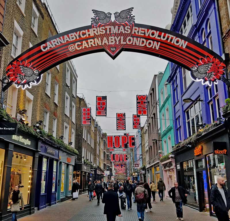 Carnaby Street W1 City of Westminster