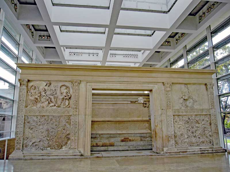 Ara Pacis from the other side