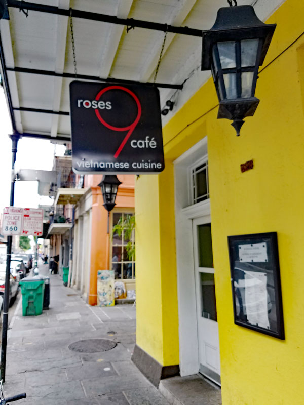 9 Roses Café in the French Quarter