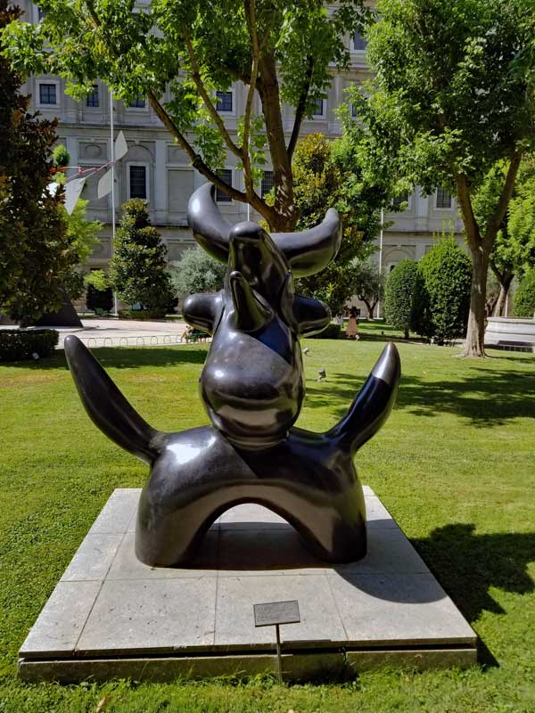 Oiseau lunaire - "Moonbird" Joan Miró (1893-1983) in the Sabatini garden