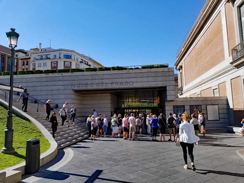 Museo Del Prado Madrid Entrance