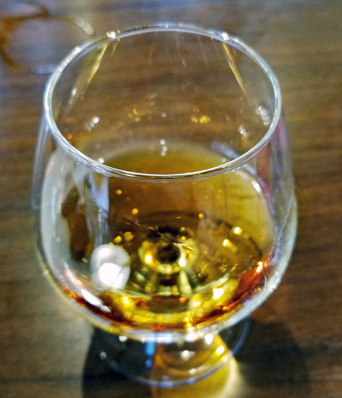 30 Year old Armagnac with a nice amber color and a superb nose.
