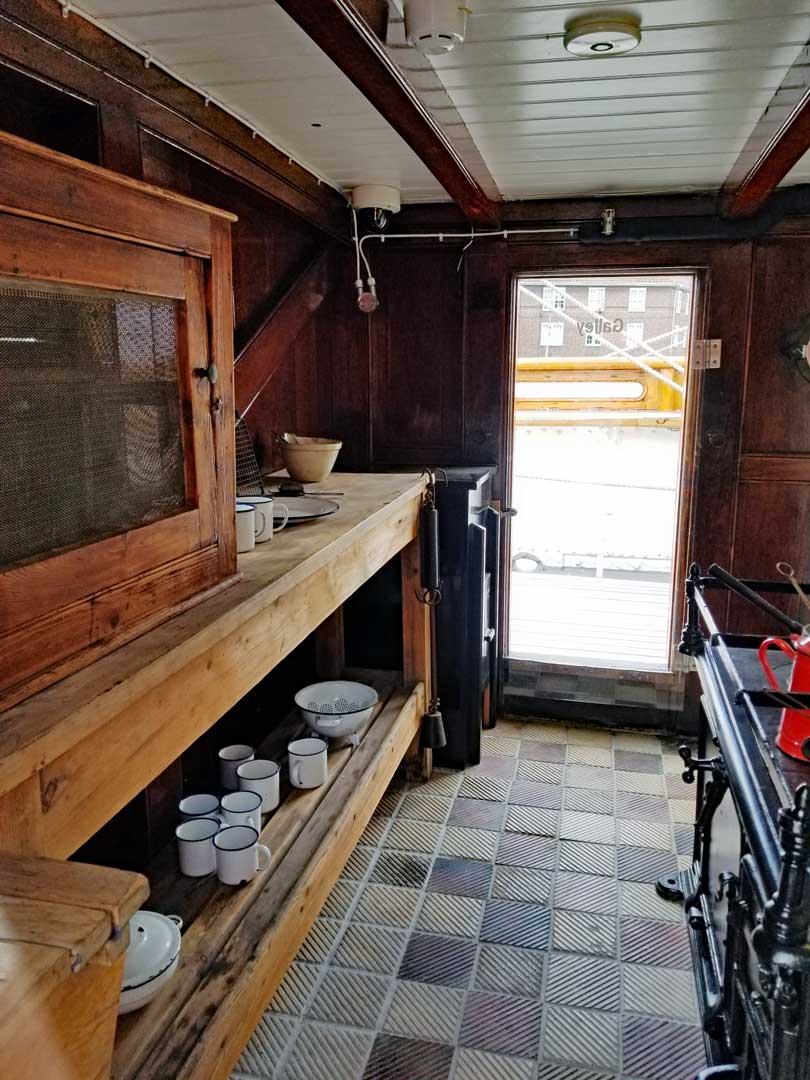 The ships galley