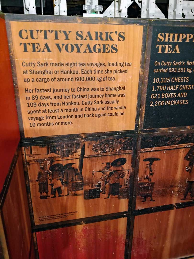 Cutty Sark & the Tea trade