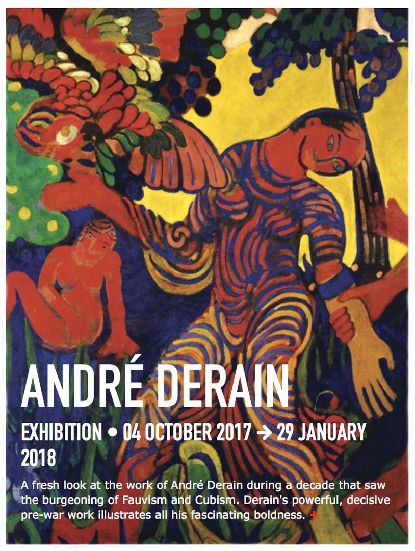 Andre Derain at Center Pompidou Exhibit Poster.