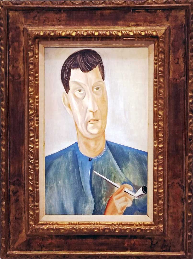 André Derain self - portrait from 1913-14.
