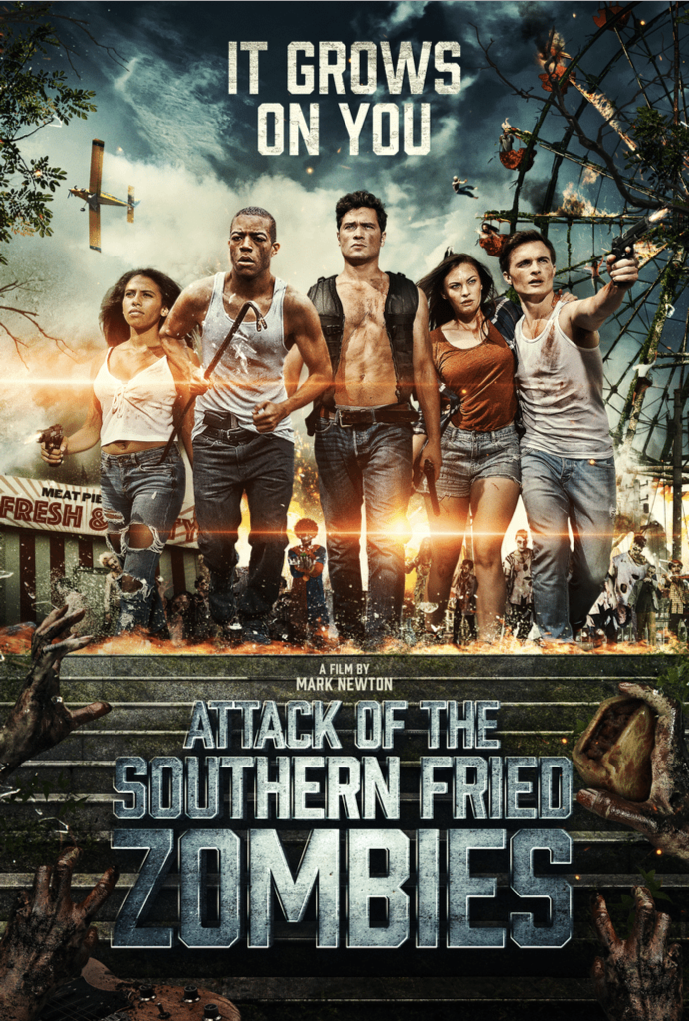Attack Of The Southern Fried Zombies - Poster