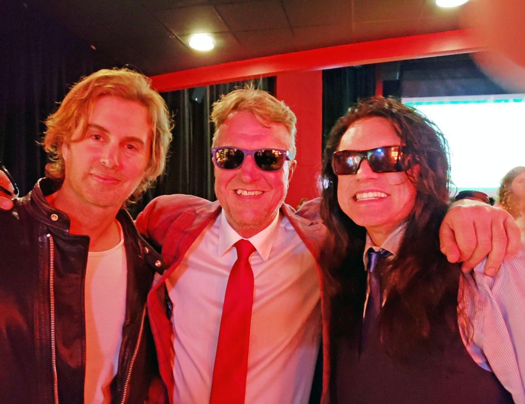 Greg Per & Tommy at the premiere of best Friends at the Joy Theater in New Orleans 4/6/2018.