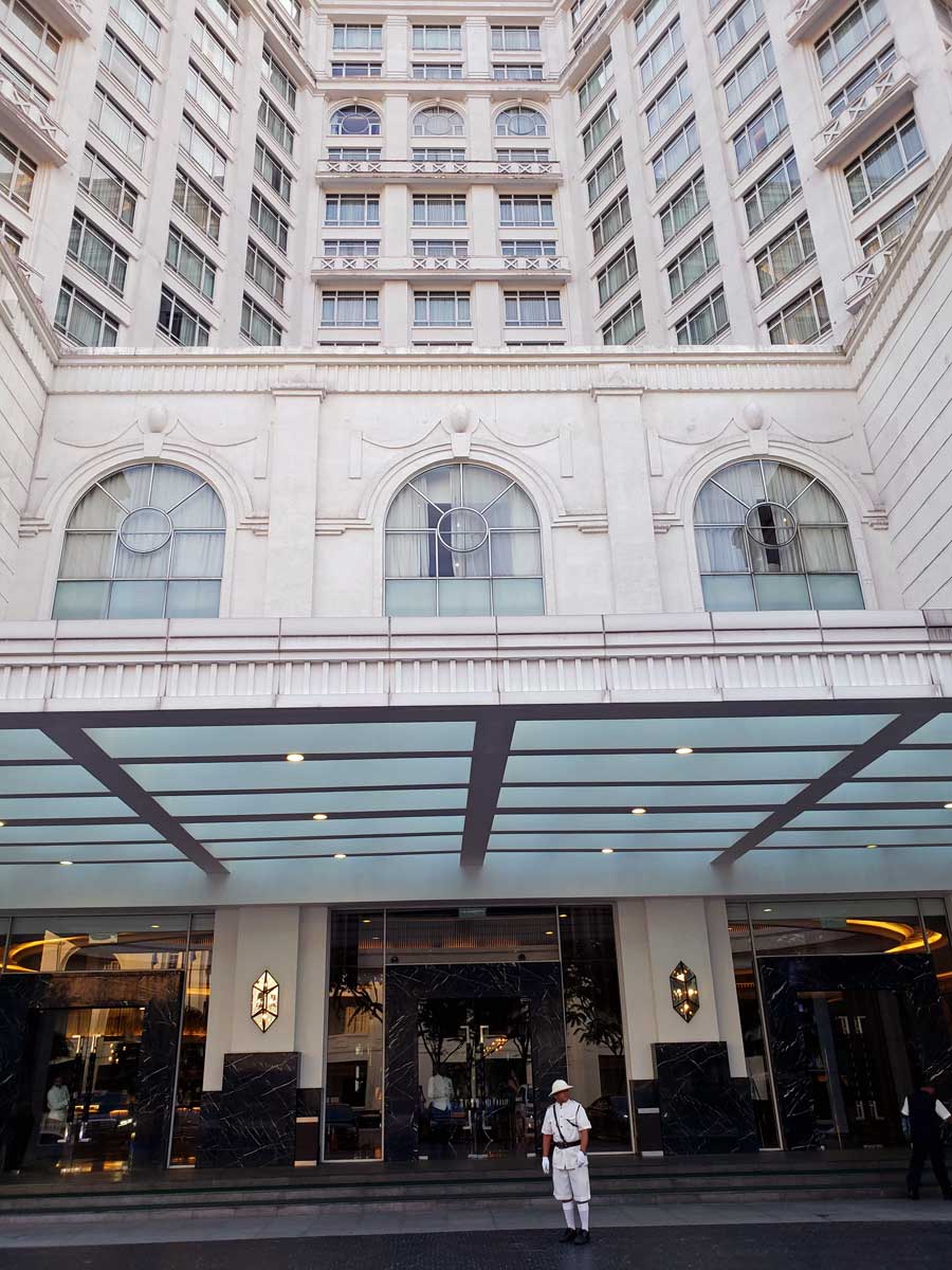 Hotel Majestic, Kuala Lumpur, Malaysia - main entrance.