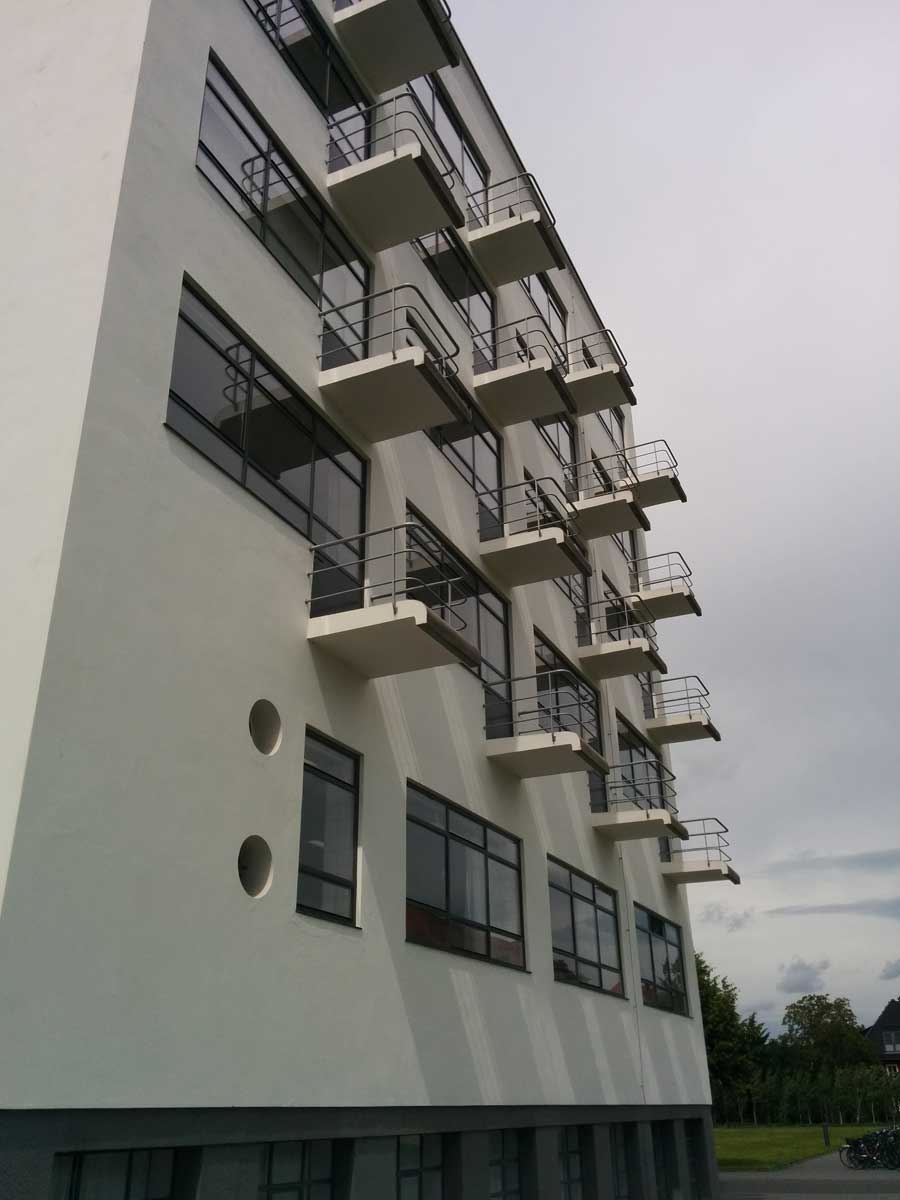 Bauhaus University Dessau Student housing.