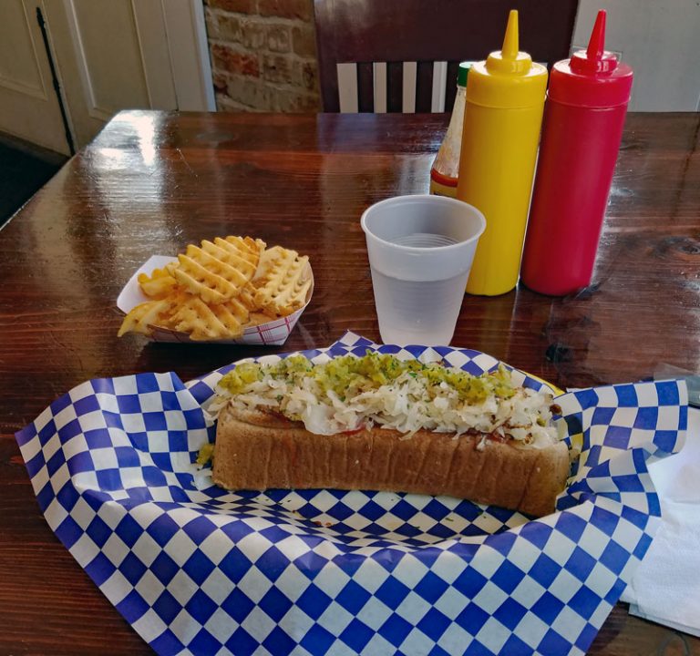 New Orleans style hot dogs TheLosAngeleno